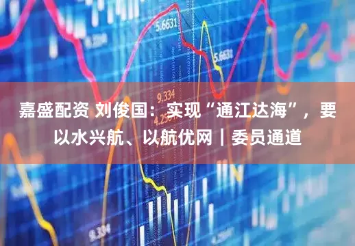 嘉盛配资 刘俊国：实现“通江达海”，要以水兴航、以航优网｜委员通道